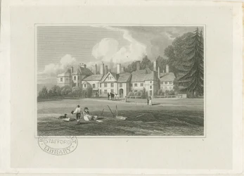 Hagley Hall: metszet, nd [1780-1847]