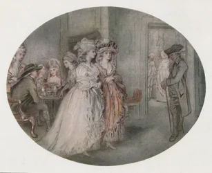 A sétány a Carlisle-házban, 1780, 1920