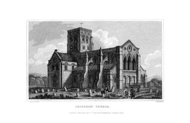 Shoreham Church, West Sussex, 1829.