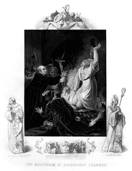 Cranmer érsek vértanúsága, 1556, 1877