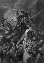 Faulknor kapitány halála, 1795 c1857