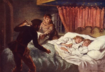 A kis hercegek meggyilkolása (színes litó)