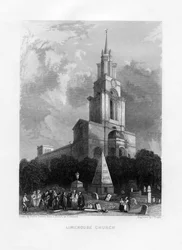 Limehouse Church, London, 19. század.