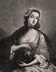 Flora Macdonald portréja (1722-90)