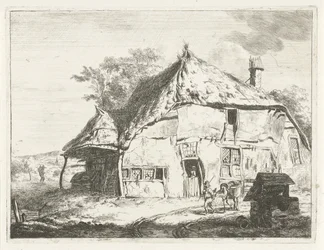 Farm egy kút közelében
