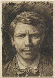 Jac van Looij önarcképe