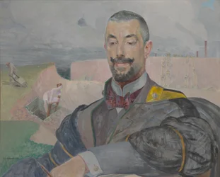 Erazm Barącz portréja