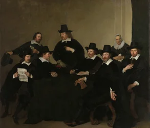 Régensek A Nieuwe Zijds Szegények Szabadtéri Segítő Intézetének régensei, Amszterdam, 1650 körül