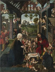 A Krisztus-gyermek imádása, 1515 körül