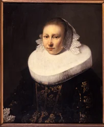 Fiatal nő portréja, 1644 előtt (olaj, tölgy)