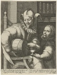 Jester egy hordó borral
