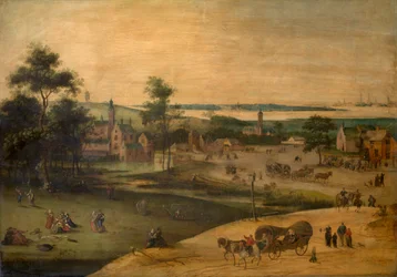 Falu a Schelde partján