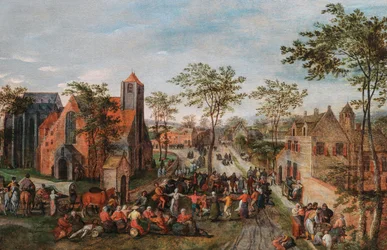Falusi vásár, 1580-as évek.