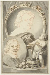 Anton van Dyck és Jacob de Bray portréi