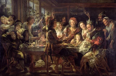 A bab lakoma (A király iszik) 1637-38