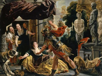 Odüsszeusz és Kirké, kb. 1630-1634