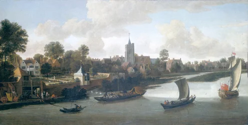 „Chiswick a folyóból”, 1675.