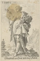 Geloof (Fides) Fides (cím az objektumon)
