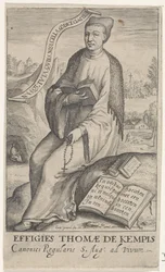 Portré van Thomas Kempisben