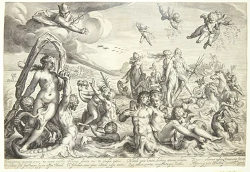 Neptunusz és Thetis diadala