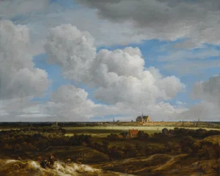 Német: Blick auf Haarlem Haarlem látképe (Haerlempje)