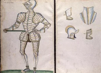 Páncélruha Bedford hercegének, 1589 körül