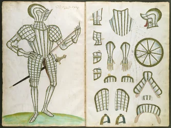 Páncélruha Sir Henry Lee-nek az „An Elizabethan Armourer