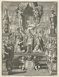 III. Vilmos és Stuart Mária koronázása, 1689