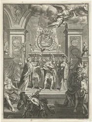 Maria Stuart átadja III. Vilmosnak a parancsnokságot