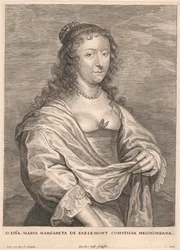 Maria Margareta de Barlemont, Hegmond grófnője