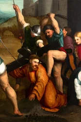 A kálváriára való felmenetel, részlet, 1535-1534 körül (olaj, vászon)