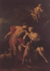 Vénusz és Adonisz, 1740 körül