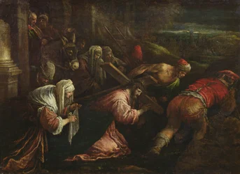 A keresztet hordozó Krisztus, 1570-80 körül
