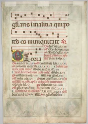 Fokozatos levél: díszített kezdőbetű (verso)