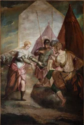Briseis és Achilles.