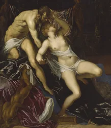 Tarquin és Lucretia, 1578-80 körül (olaj, vászon)