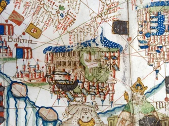 Európa reneszánsz térképe, Jacopo Russo (utána), 1528