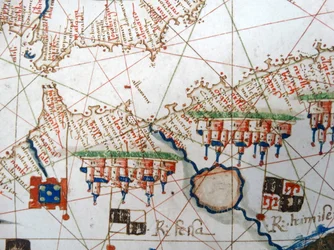 Európa reneszánsz térképe, Jacopo Russo (utána) 1528