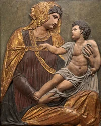 Madonna és gyermeke, c. 1550.