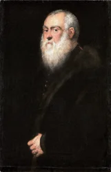 Német: Bildnis eines weißbärtigen Mannes II. Zsigmond király arcképe (1520-1572)