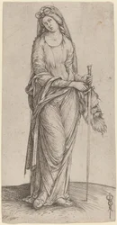 Judit, aki a Holofernész fejét tartja, c. 15011503.