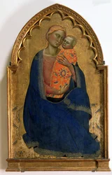 Alázat Madonna (tempera a panelen)