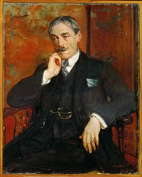 Paul Valery, költő (festmény, vászon)