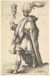 Caspar, Jacques Bellange három mágus sorozata után.