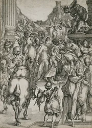 A mágusok imádása, 1614-1717 (metszet metszet)