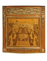 Egy XVI. Lajos komód részlete, 1770-75 körül
