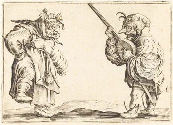 Táncosok lanttal, c. 1622.