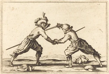 Párbaj kardokkal, c. 1622.