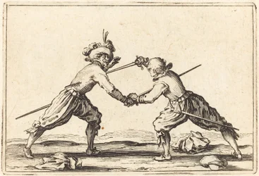 Párbaj kardokkal, c. 1622.