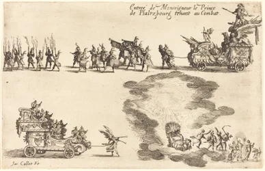 Pfaltzbourg hercegének belépése